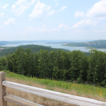 Gorgeous view from a new entry to Big Cedar Lodge